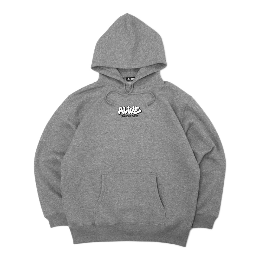 THROW UP LOGO HOODIE2