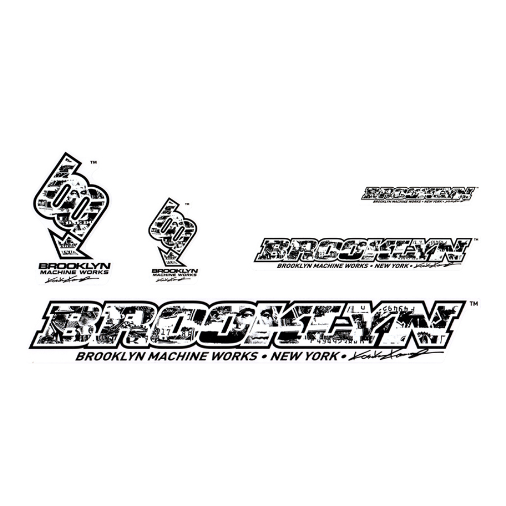BROOKLYN MACHINE WORKS STICKER SET
